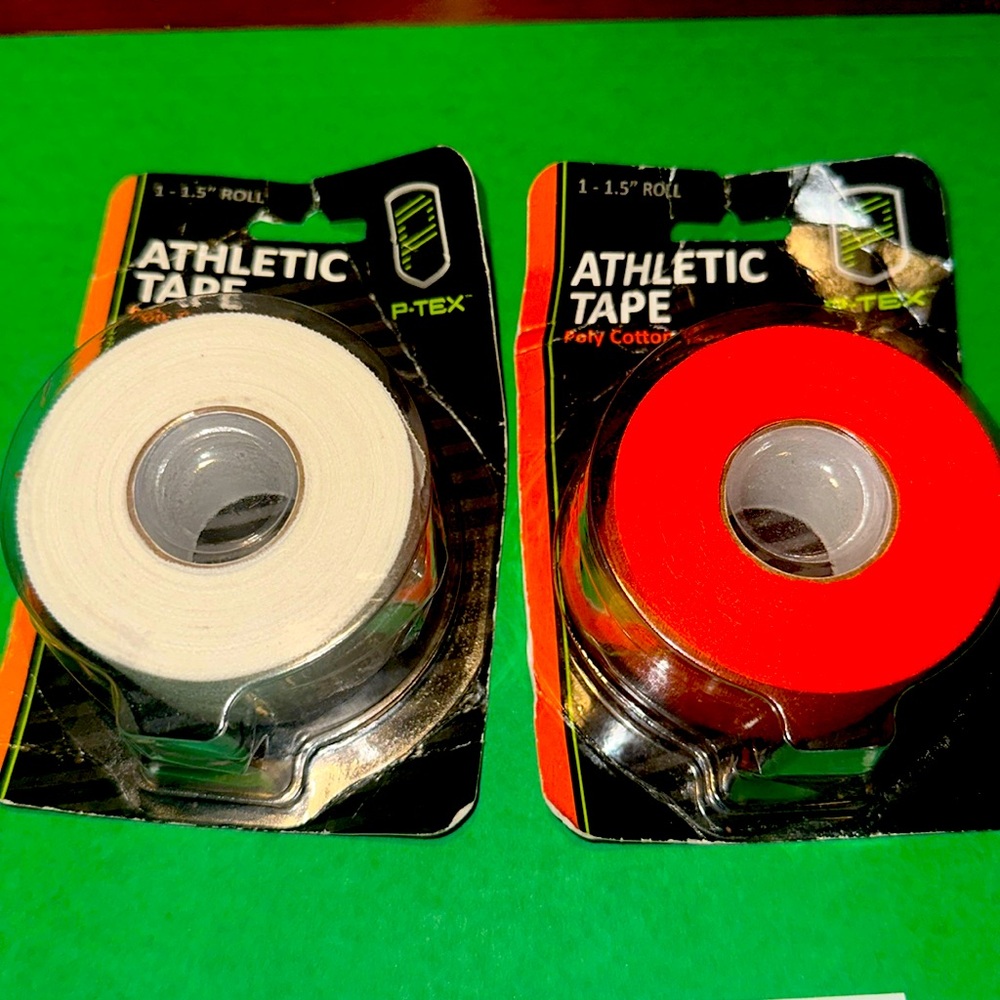 P-TEX Athletic Tape-PolyCotton, 1-1.5” Roll, NIB.